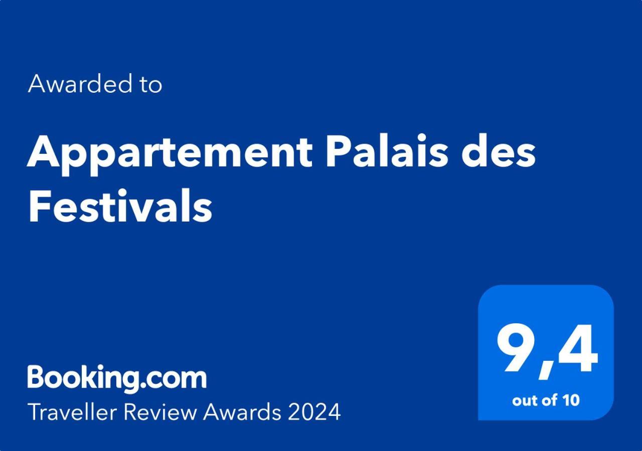 Appartement Palais Des Festivals Cannes Eksteriør bilde